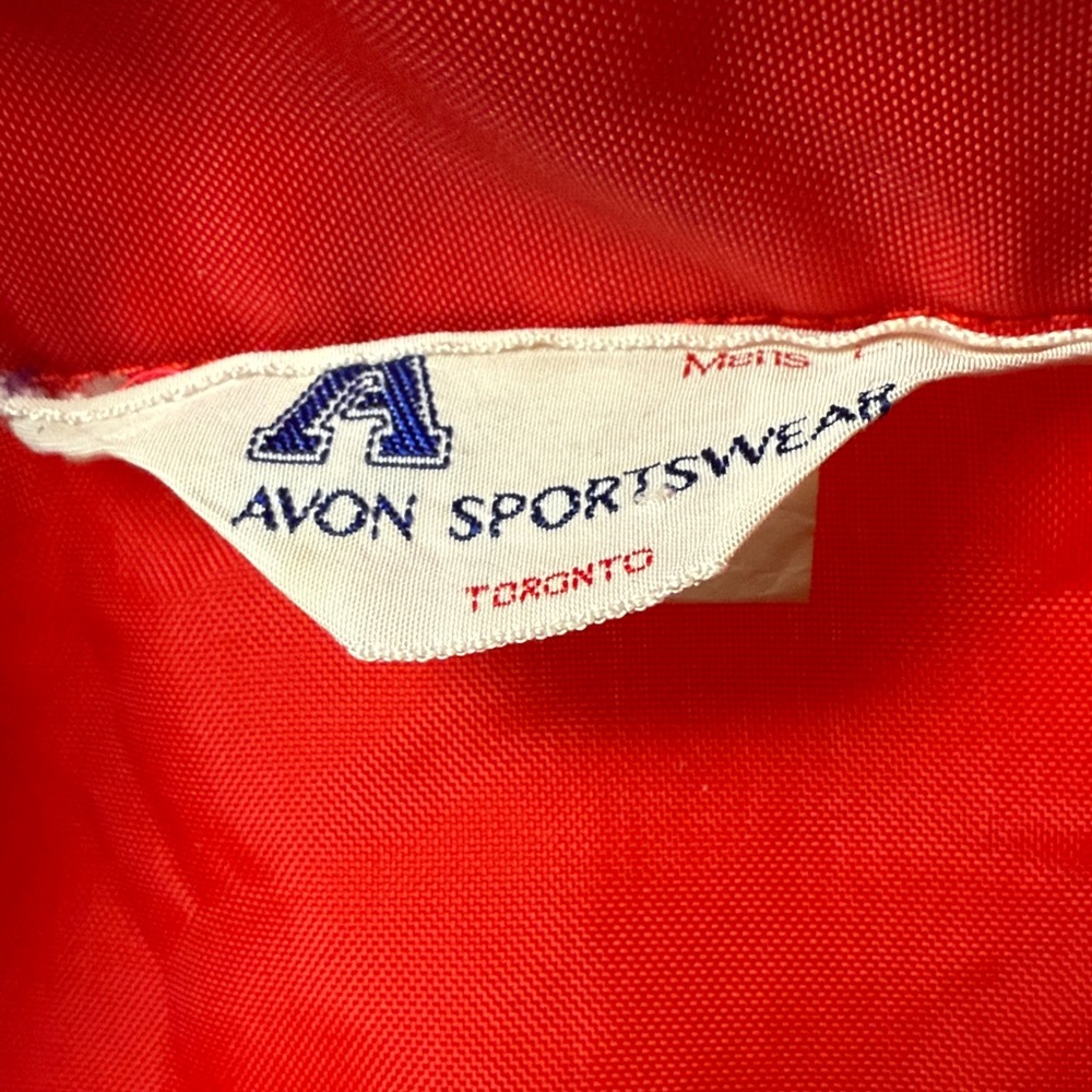 Men's Red Windbreaker Jacket - Picture 5 of 8